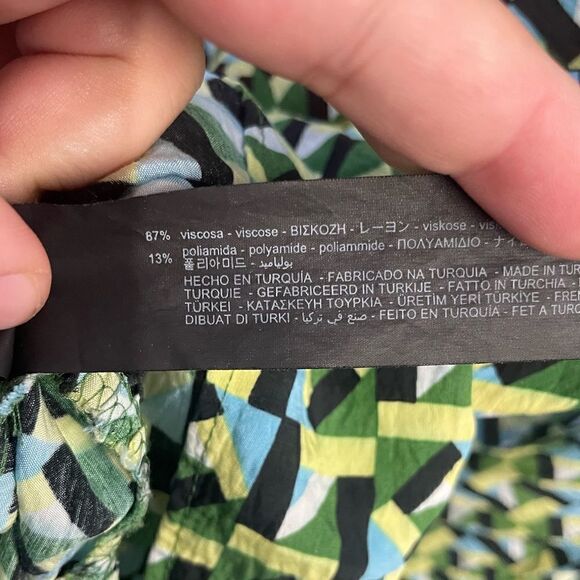 Zara Belted Mini Dress/Tunic - Picture 4 of 5